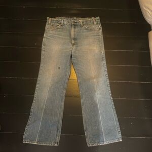 VINTAGE LEVI’S 517 Jeans W: 34” Length: 27.5”